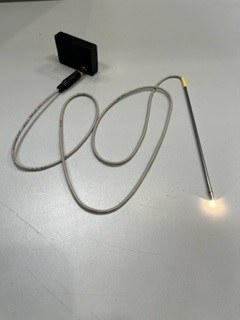 photo Lámpara de vástago de 2.7 V para espéculo