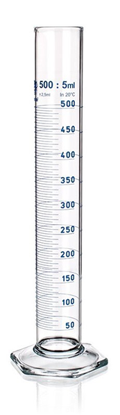 photo Cilindro graduado Pyrex de 500 ml