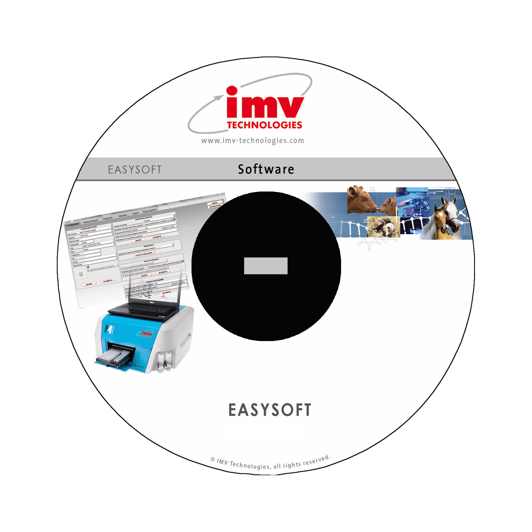 photo Software EasySoft para Easycyte II